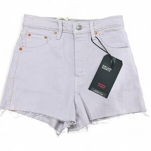 NWT Levi’s Purple Ribcage Shorts Size 26 Denim Summer